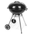 Portable Steel Charcoal Grill Black R618
