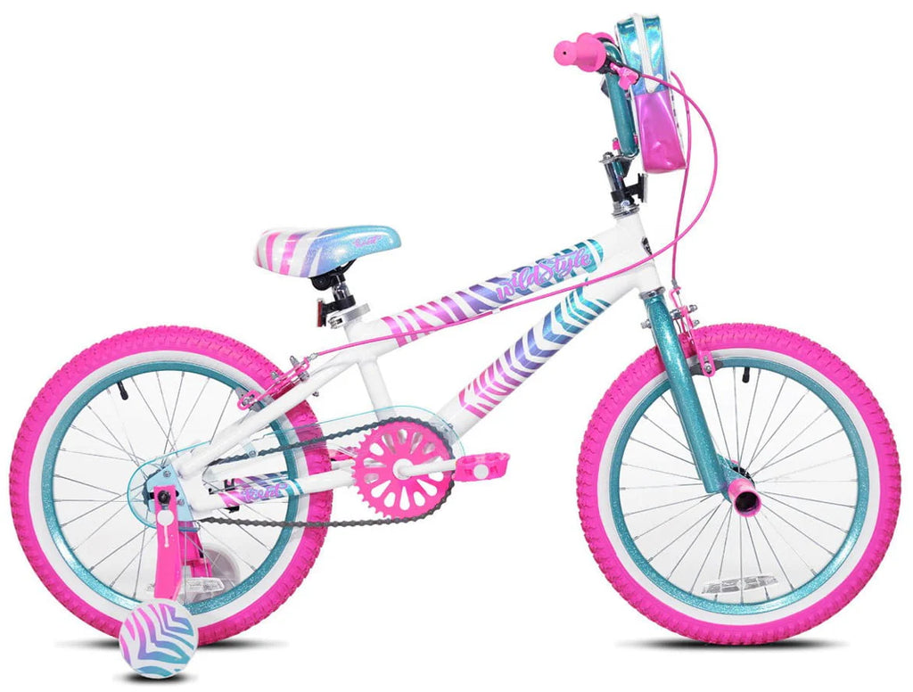 White Girl's Bike J810