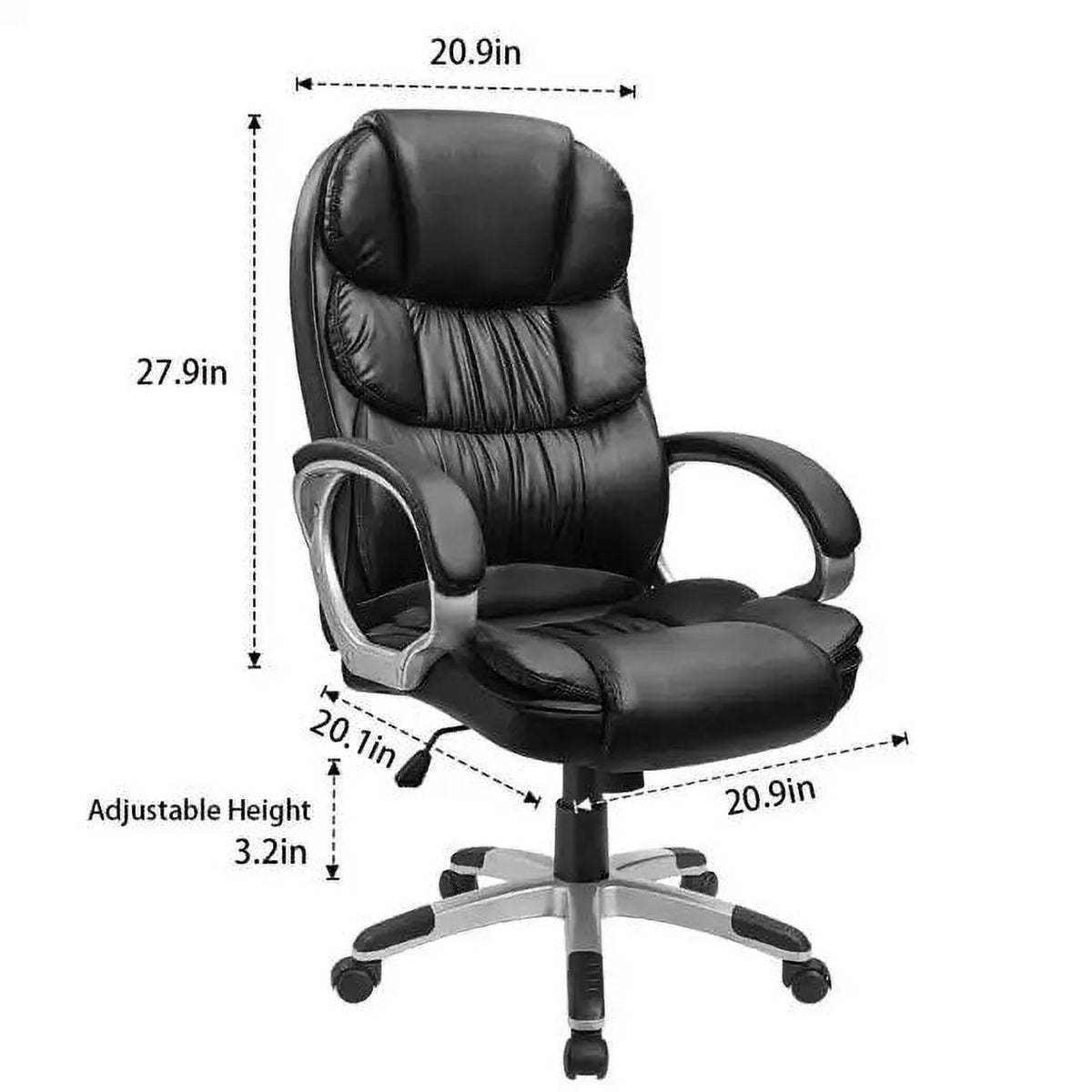 High Back PU Leather Ergonomic Office Chair C25249