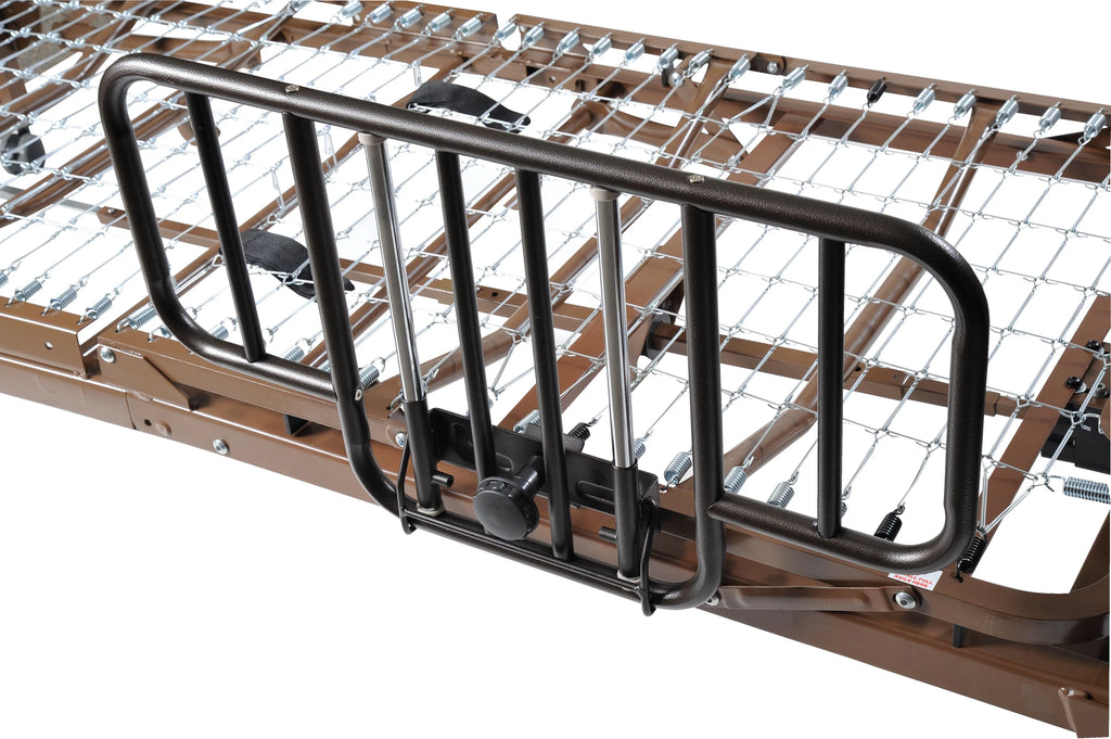 Twin Size Bed with Half Rails I8481