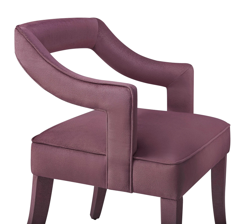 Pink Velvet Dining Chair M8986