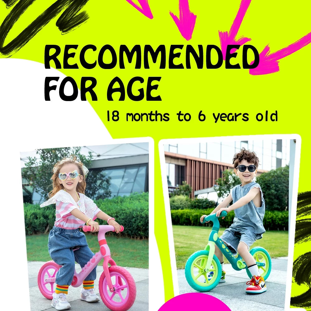 Blue No Pedal Kids Balance Bike C9452