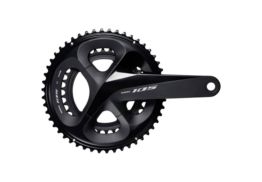 Black 52/36 175mm Chainset Z204