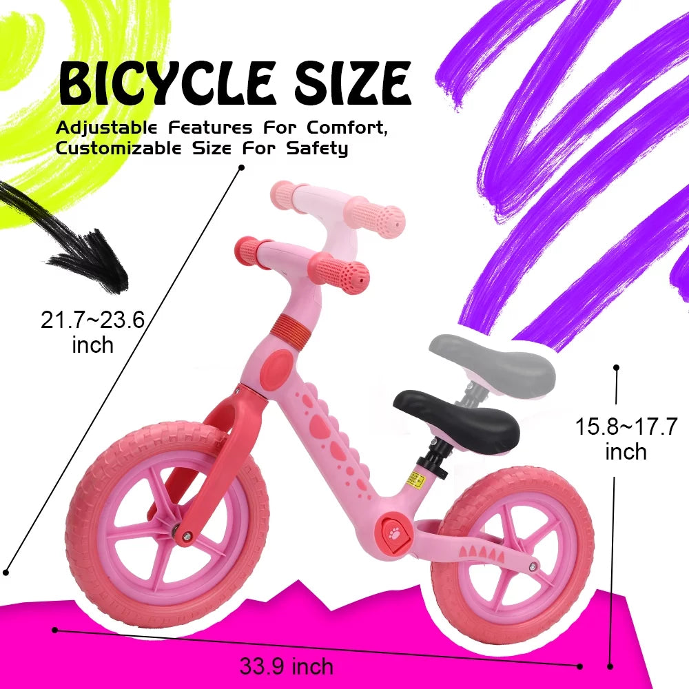 Blue No Pedal Kids Balance Bike C9452