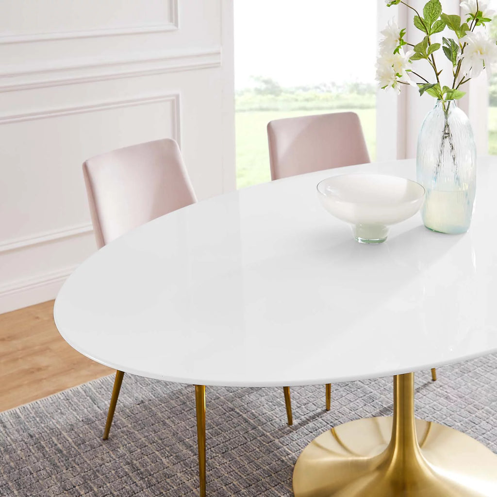 Oval Wood Dining Table L3196