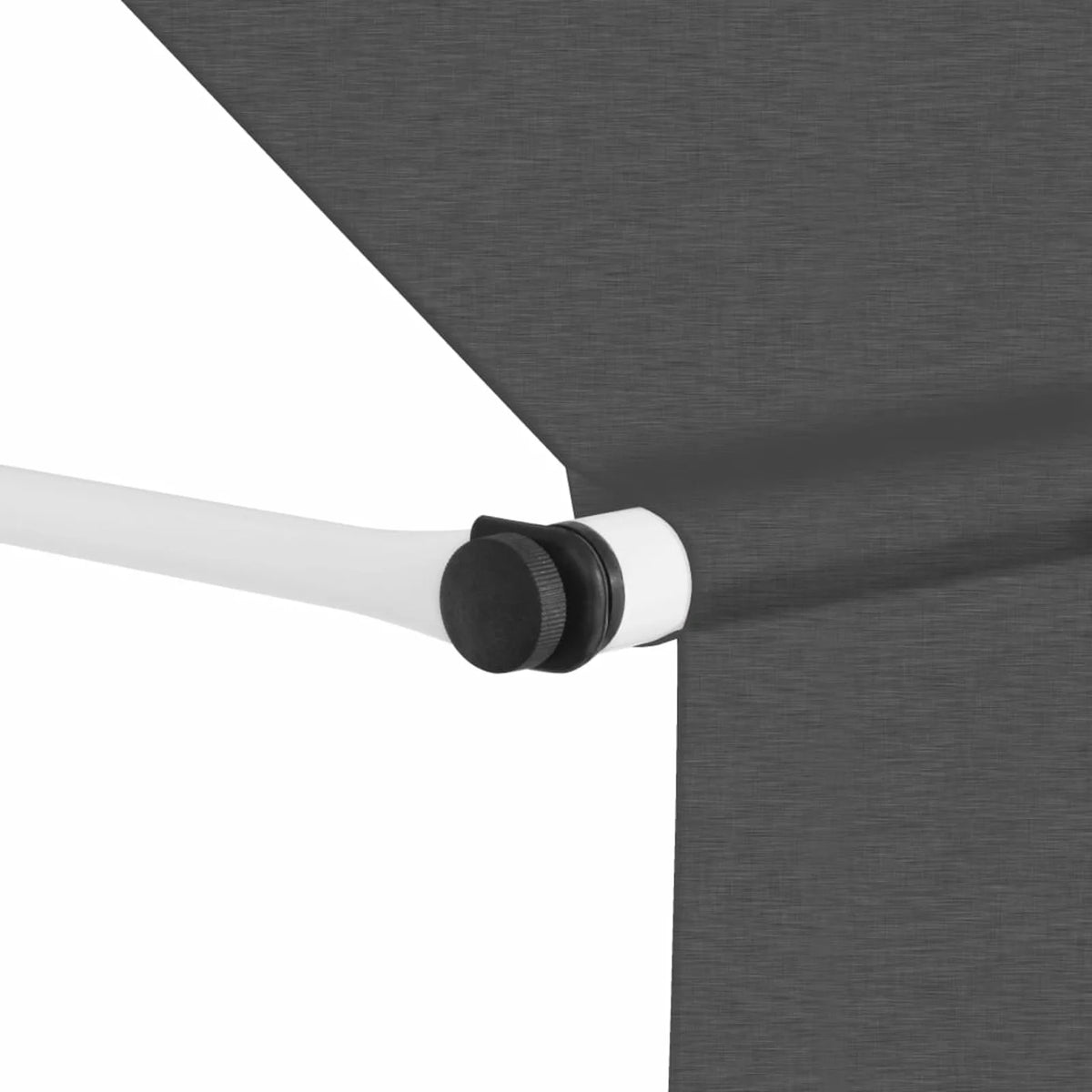 Manual Retractable Awning 137.8" Anthracite Z2877