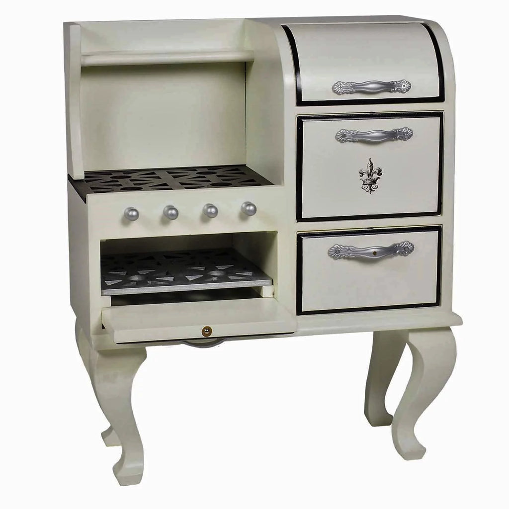 18 inch Doll Wooden Cook Stove & Oven G2794