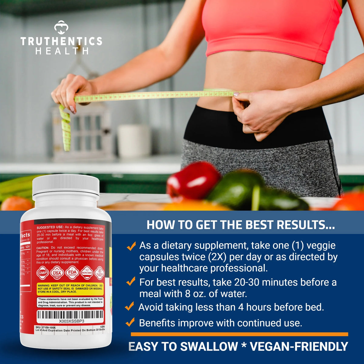 Keto Supplement with Raspberry Ketone 120 Capsules P78941