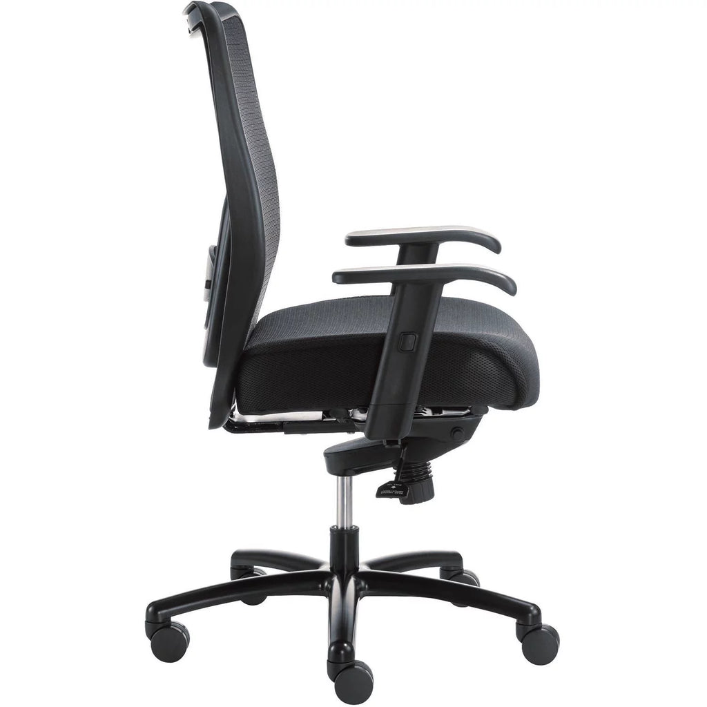 Big & Tall Mesh Back Fabric Upholstery Chair Q9768