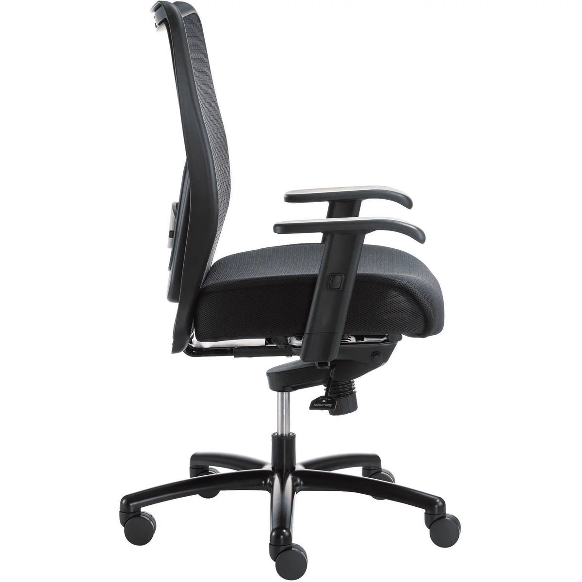 Big & Tall Mesh Back Fabric Upholstery Chair Q9768