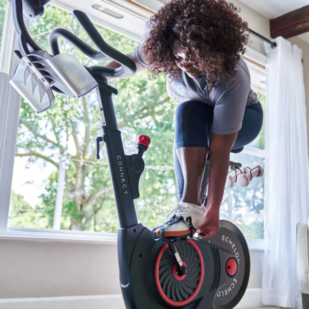 Smart Fitness Bike with Cushioned Seat and 32 Resistance Levels M2387