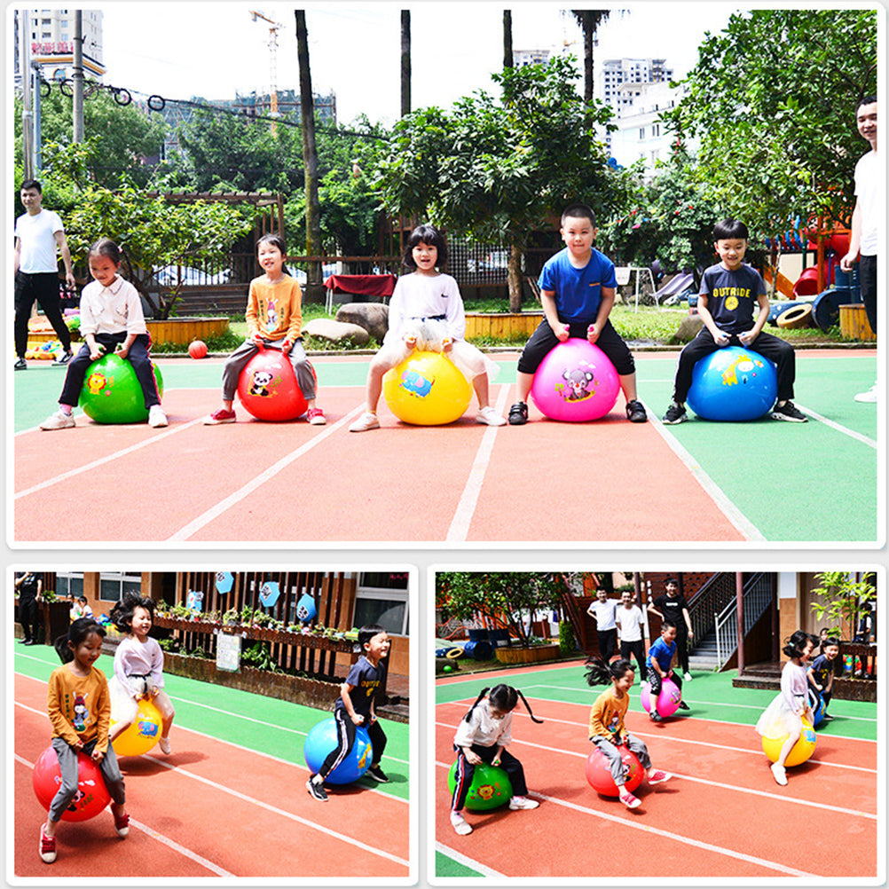 45cm Inflatable Exercise Ball PVC Balance Jumping Toy Y90573