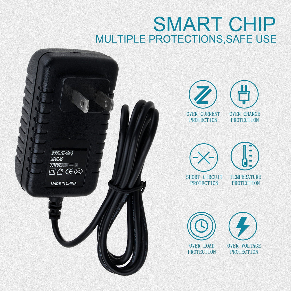 Compatible AC / DC Adapter Power Supply Cord J60752