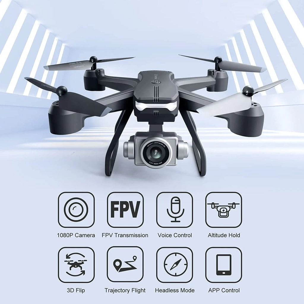 1080P HD Camera Wifi Drone with 2 Batteries A381
