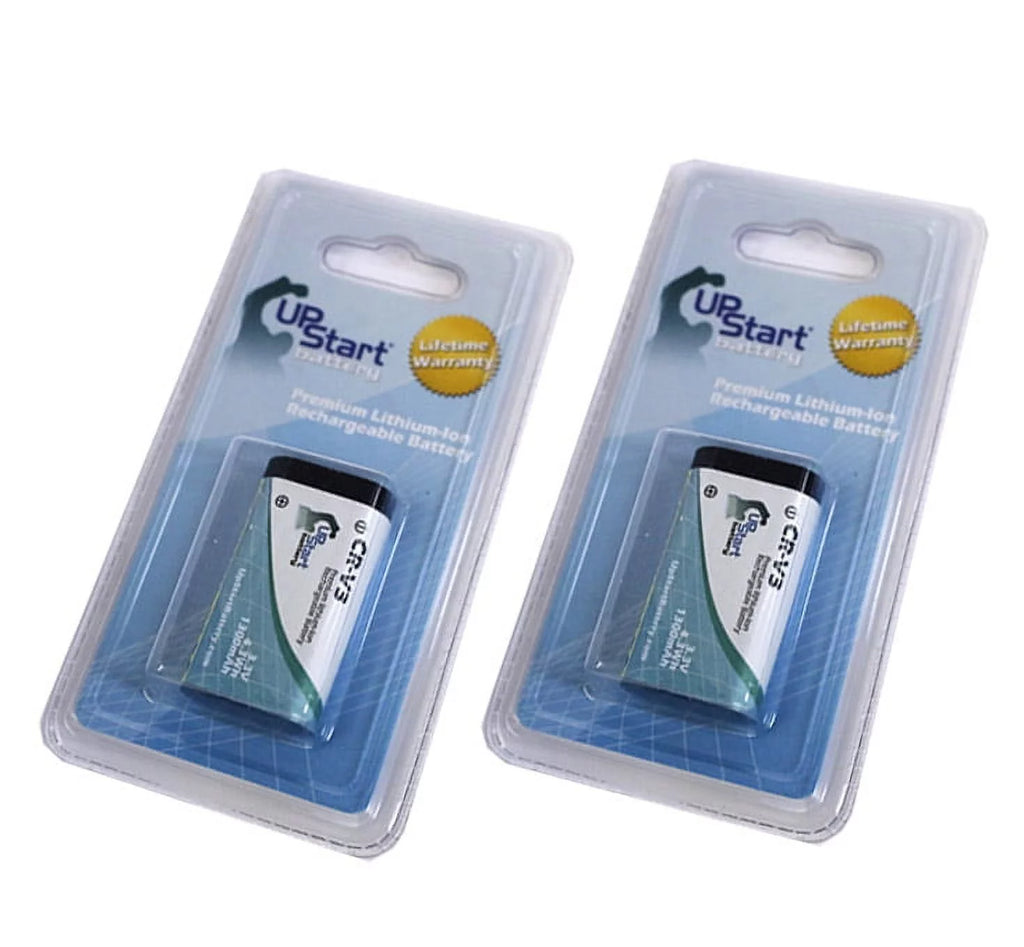 2x Pack Lithium-Ion Digital Camera Battery 1300mAh 3.3V X8863
