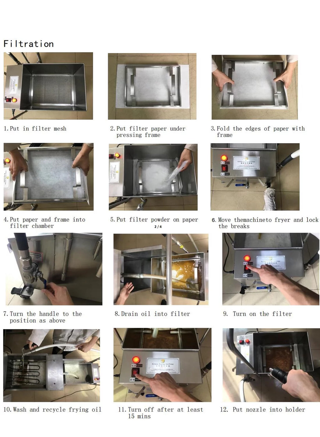 58L Stainless Steel Electric Fryer G56813
