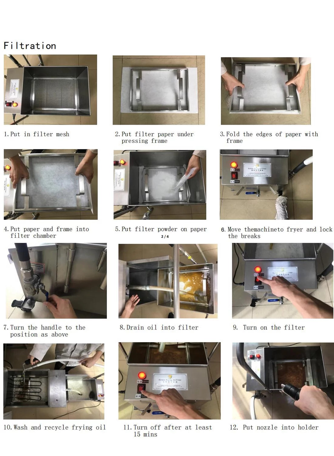 58L Stainless Steel Electric Fryer G56813