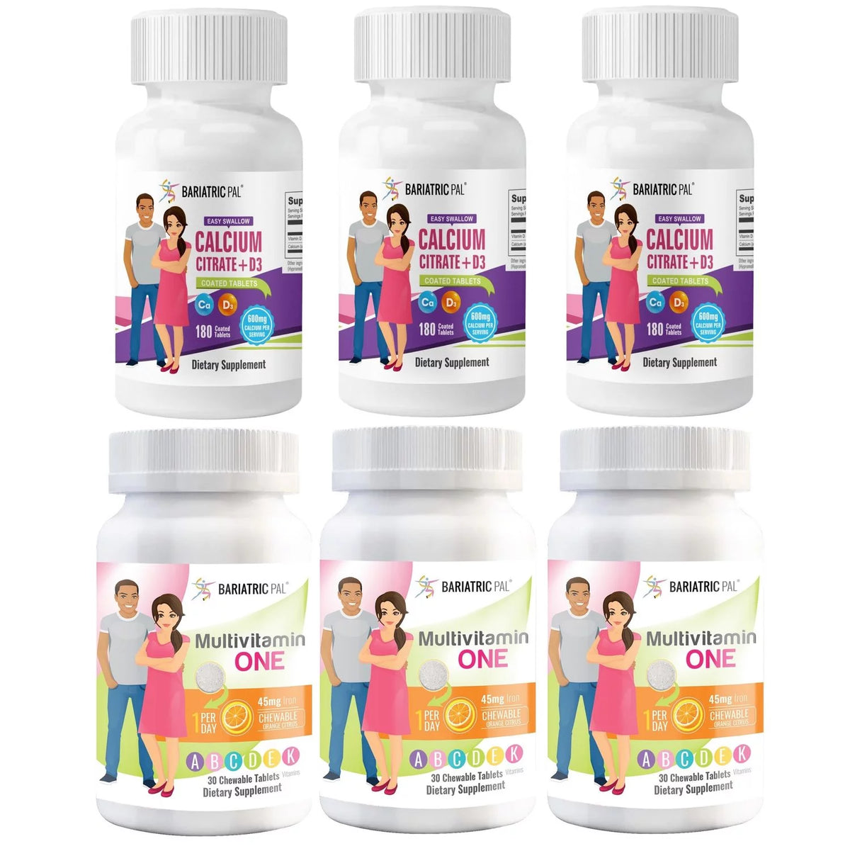Bariatric Multivitamin Chewable Tablets with Calcium Citrate and D3 I830044