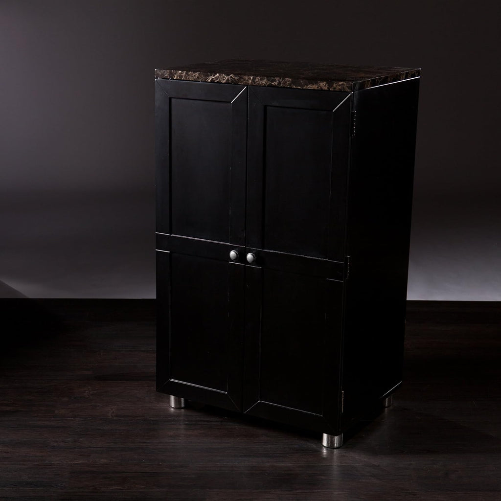 Black Bar Cabinet V85073
