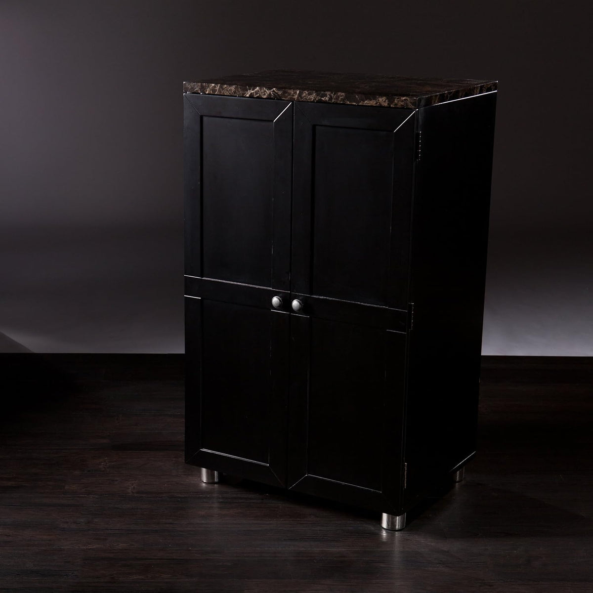 Black Bar Cabinet V85073