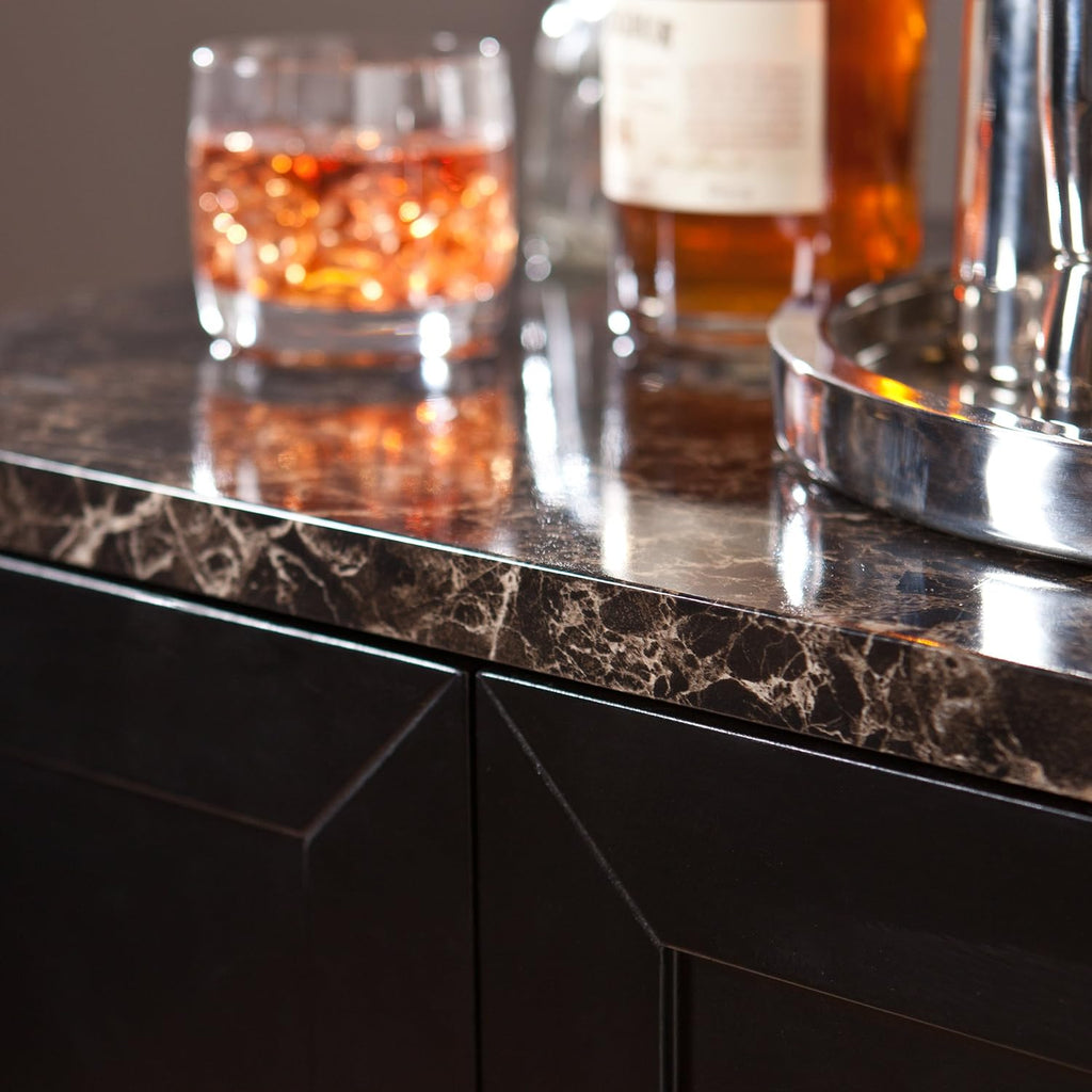 Black Bar Cabinet V85073