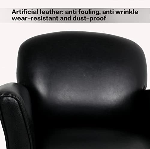 White Fabric Accent Chair X924149