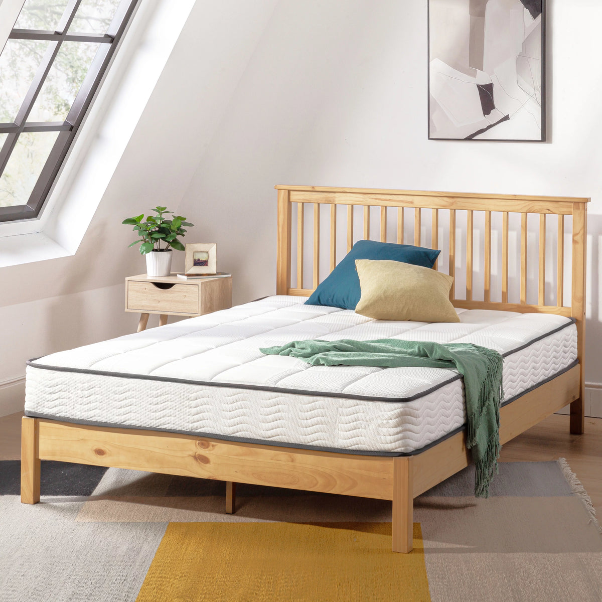 8" Bonnell Spring Mattress with Comfort Foam Top, Full T319
