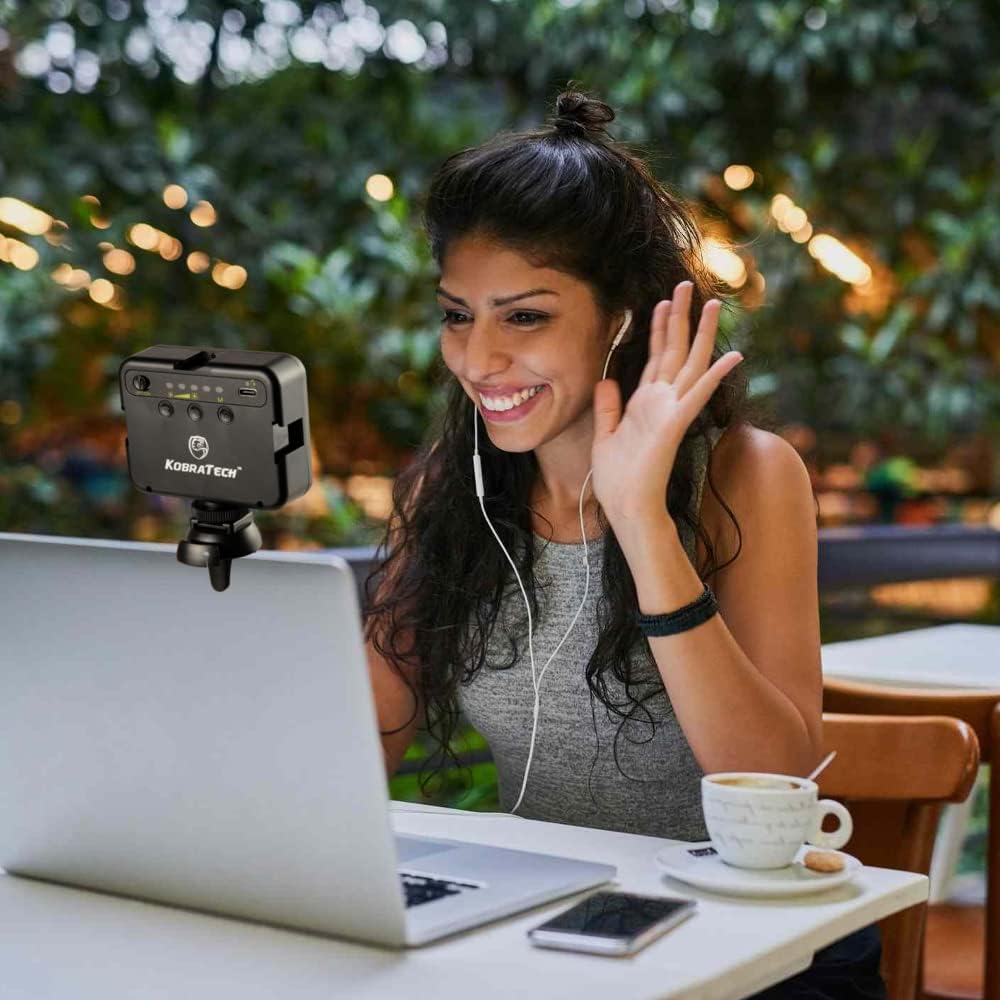 Ultralight LED Video Light Clip On Webcam Light Pack of 2 W715379