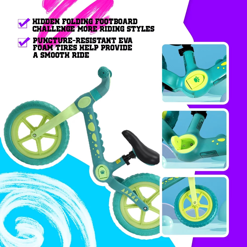 Blue No Pedal Kids Balance Bike C9452