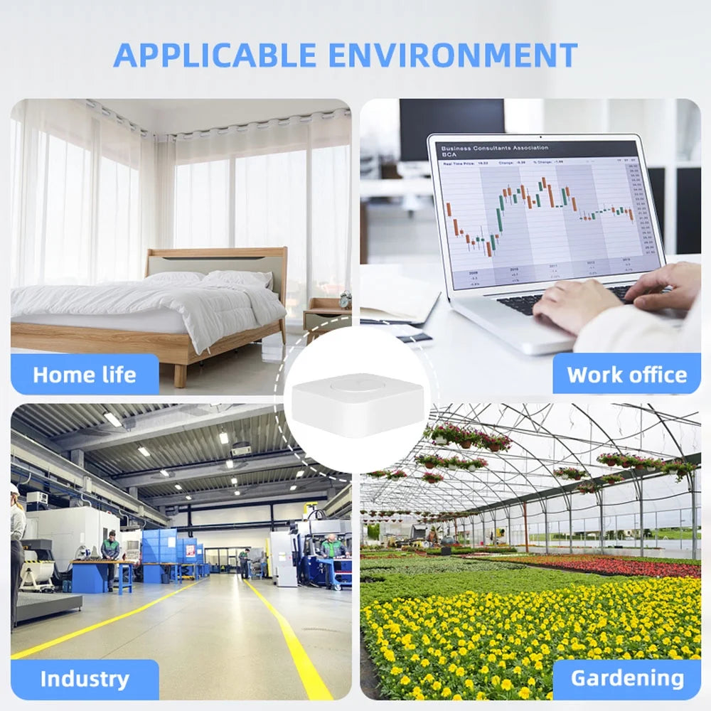 6-in-1 Air Quality Monitor PM2.5 Formaldehyde TVOC CO2 Temperature Humidity Z288368