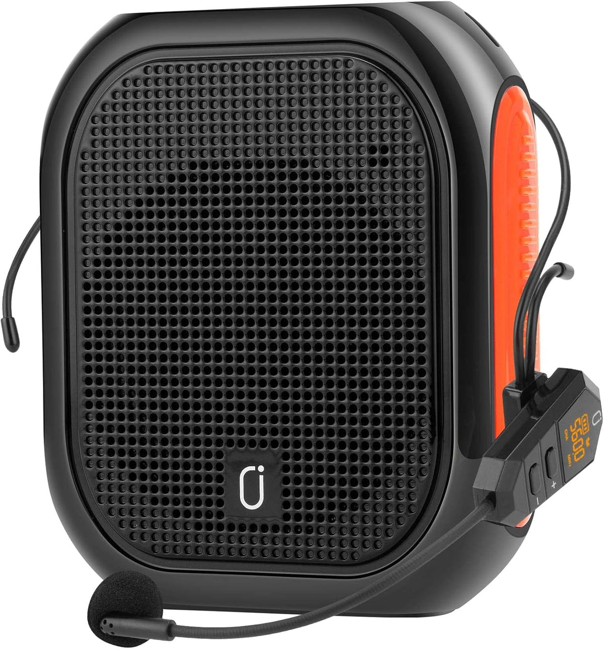 Portable Voice Amplifier with Wireless Microphone Headset and Waistband, Rechargeable PA System, Pack of 2 O32022