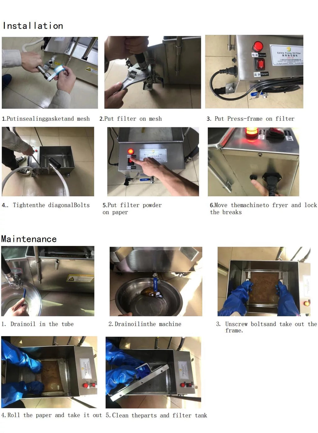 58L Stainless Steel Electric Fryer G56813
