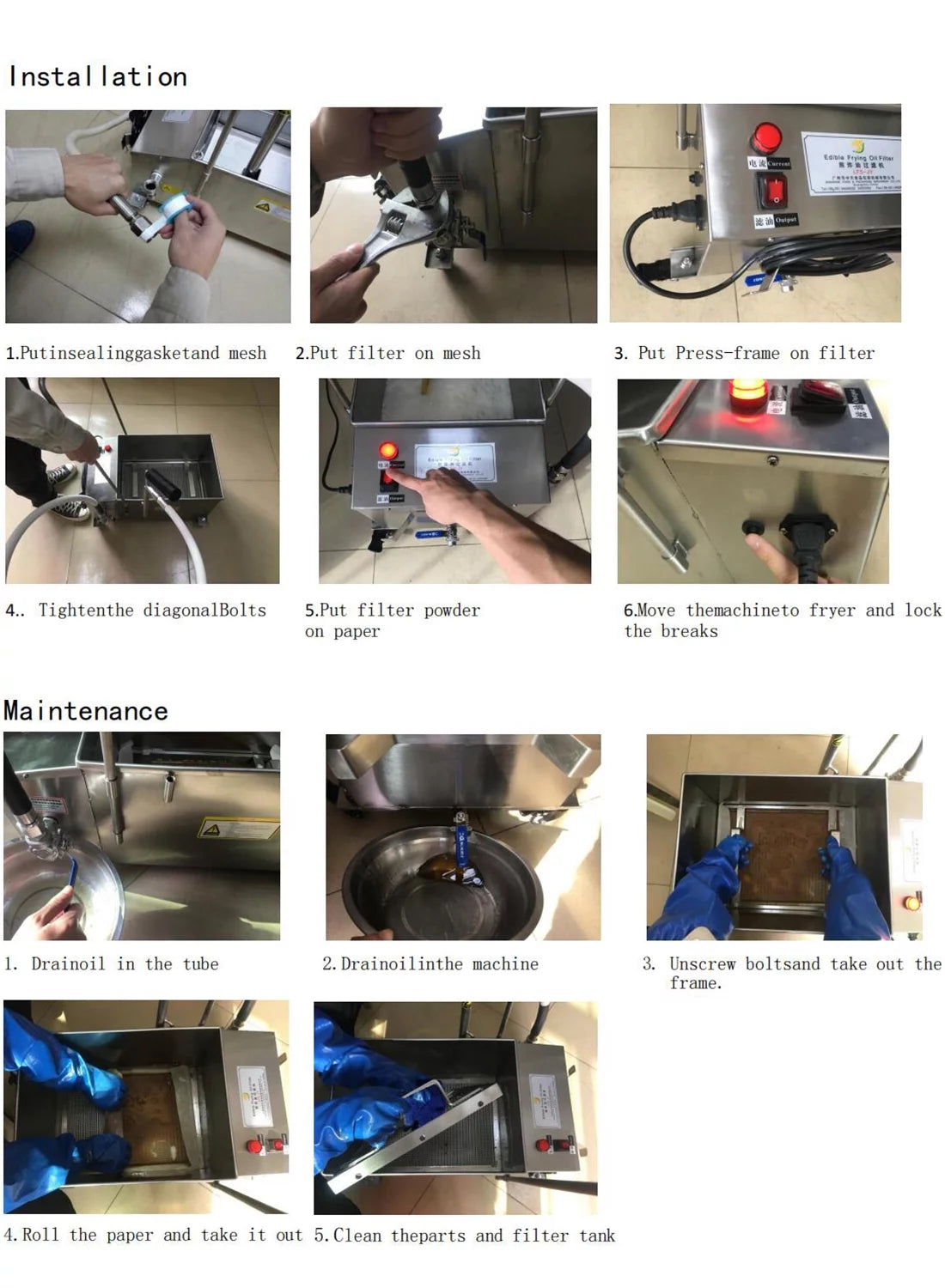 58L Stainless Steel Electric Fryer G56813