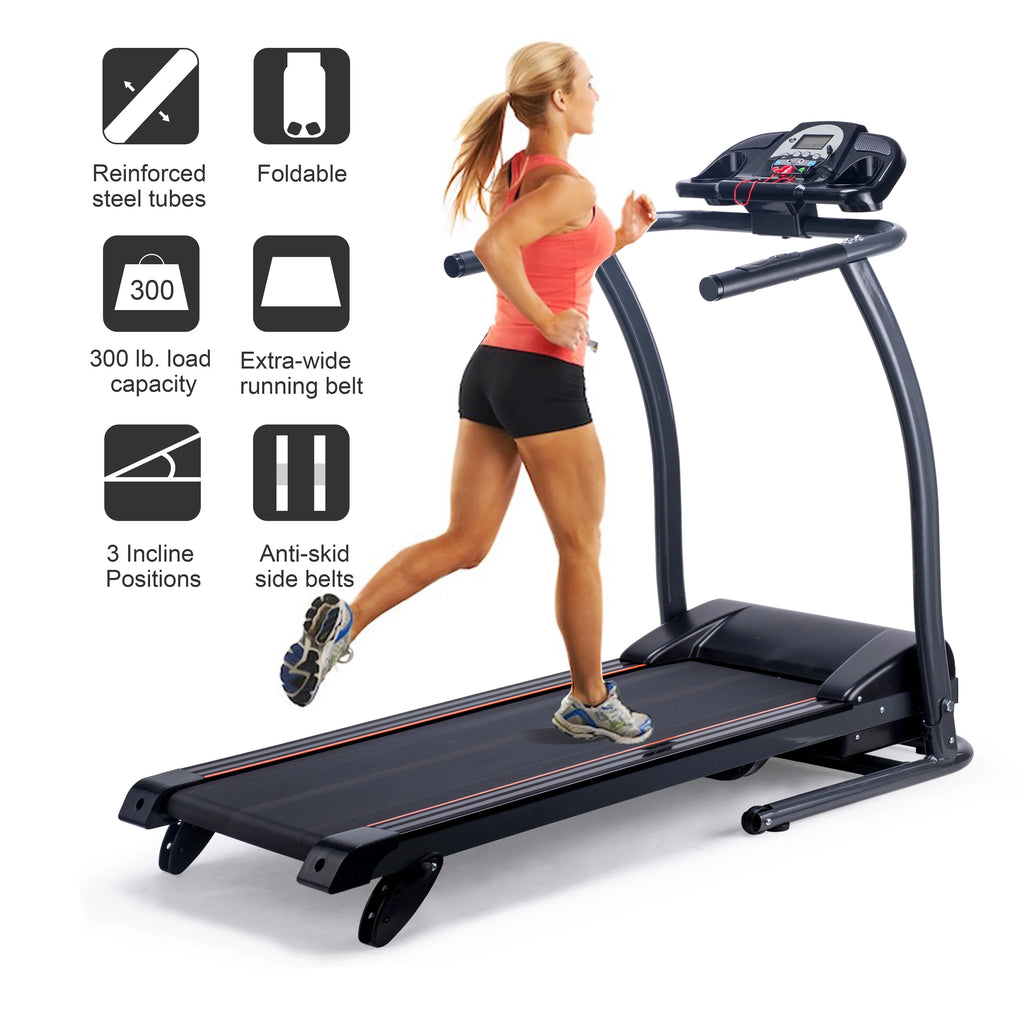 Foldable Incline Motorized Treadmill T649