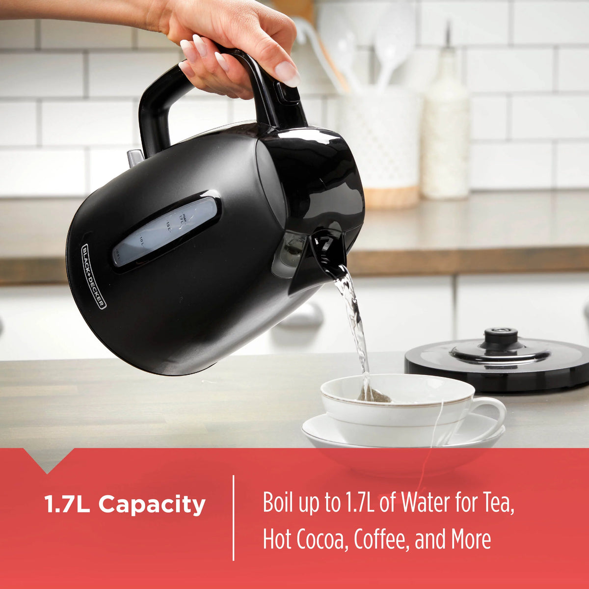 1.7L Electric Cordless Kettle L797