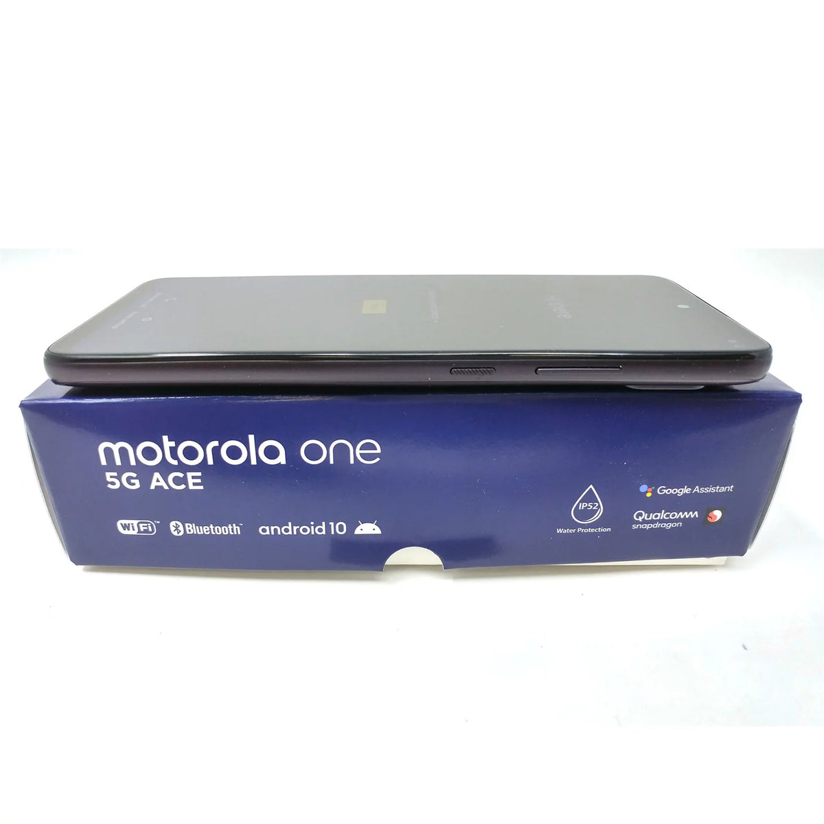 Motorola Moto One 5G Ace 64GB GSM Unlocked Cell Phone Volcanic Gray I914434