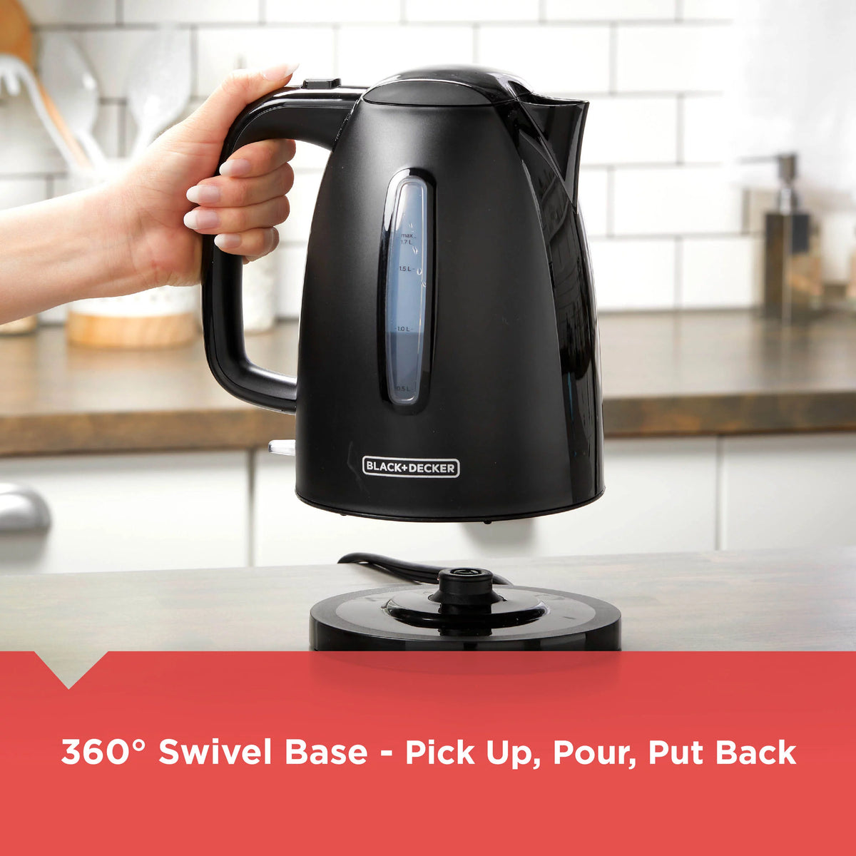 1.7L Electric Cordless Kettle L797