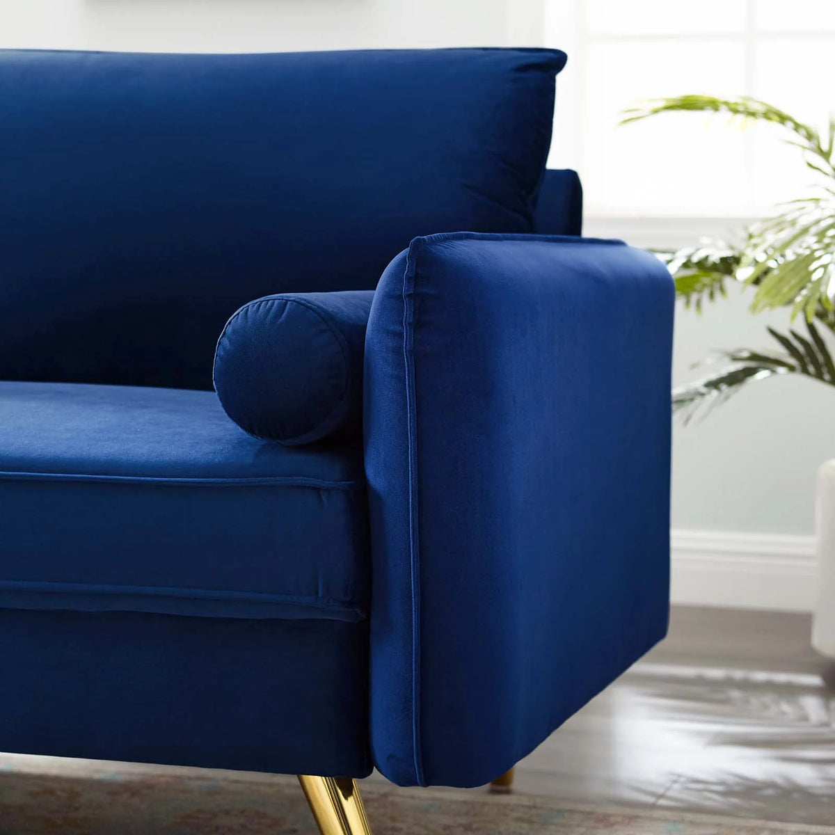 Blue Velvet Sofa E34273
