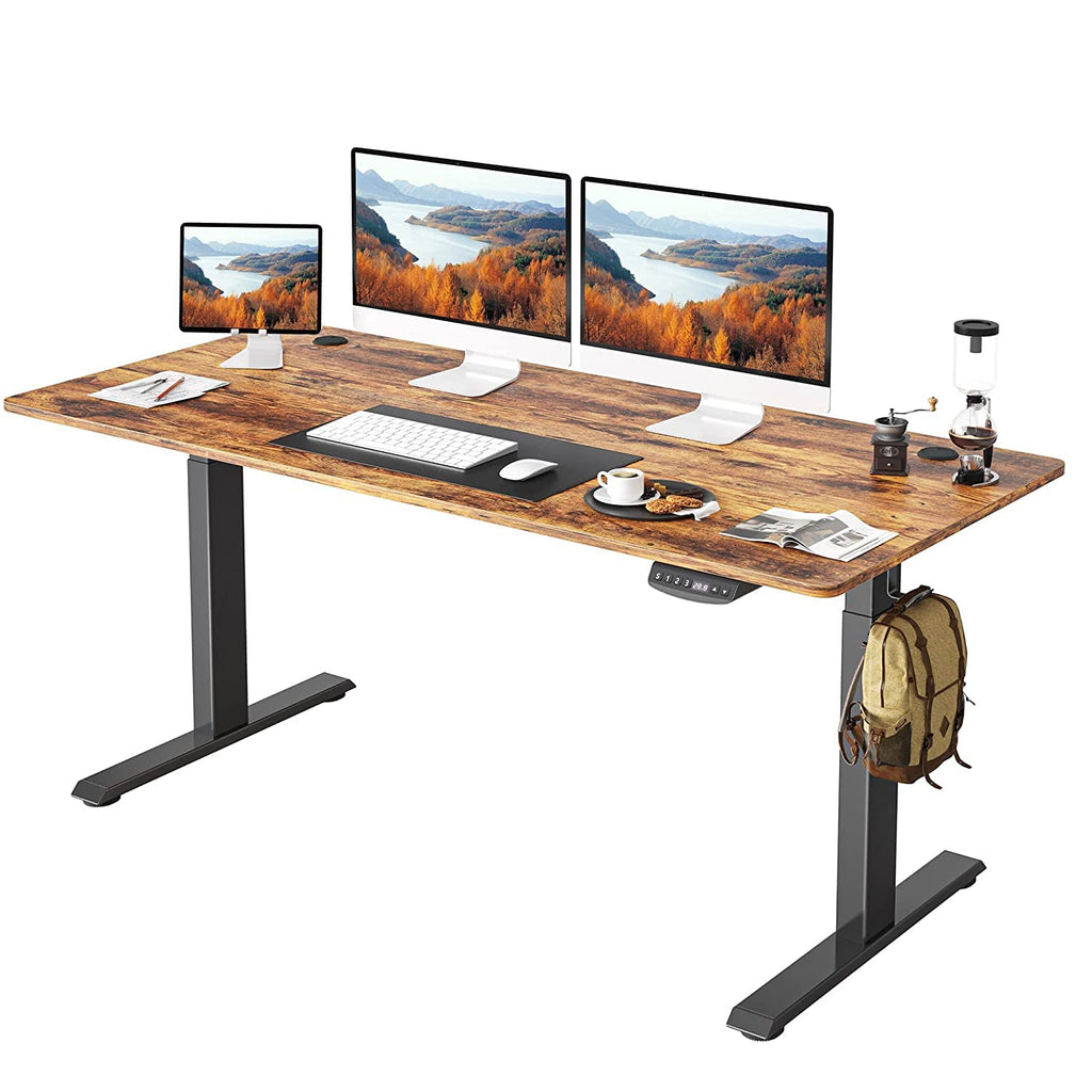 Height Adjustable Electric Standing Desk with Splice Board X477