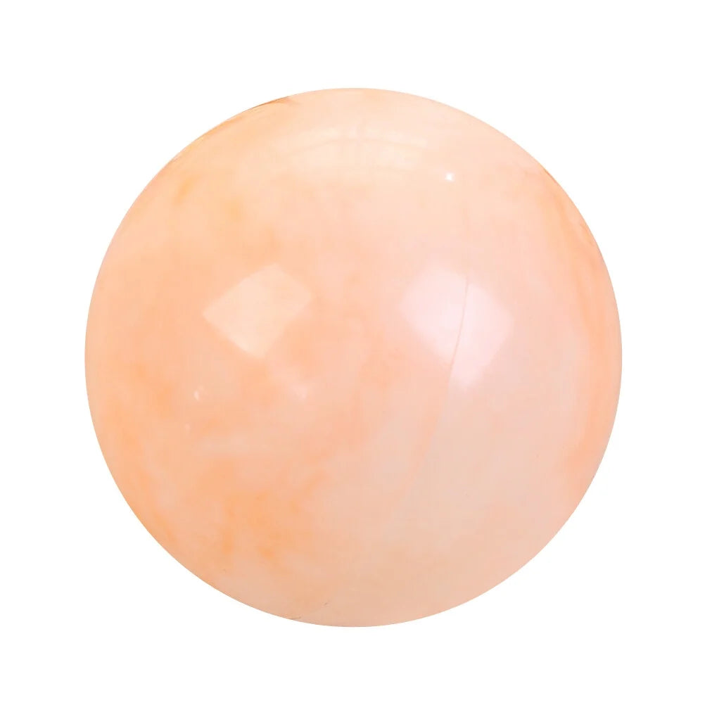 25PCS Marbleized Bouncy Balls, 8.7 Inch Inflatable Sensory Balls J7488