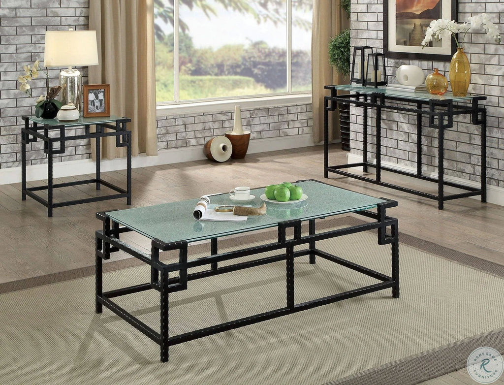 Black End Table C730