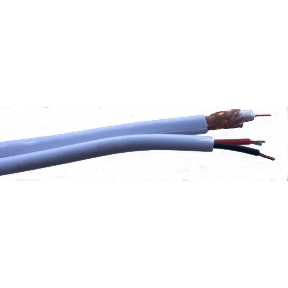 500 RG59 Siamese Video Cable with Power D67652